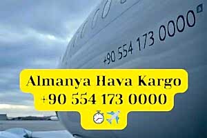 Almanya Ucak Kargo Hava Kargo 90 554 173 0000